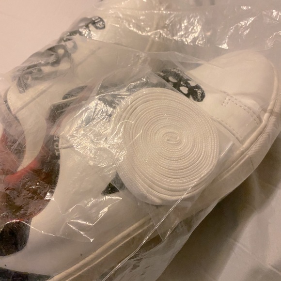 Betsey Johnson - Black Glitter Distressed Sneakers - Picture 8 of 8